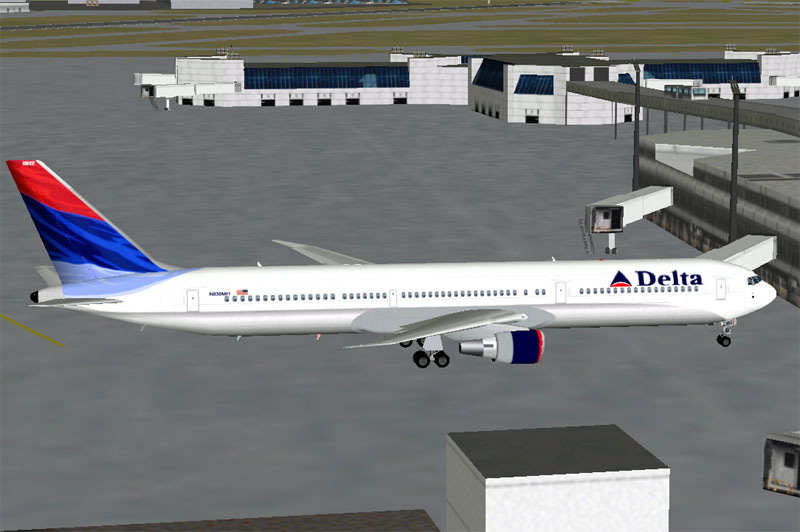 Fs2002 Delta Airlines Boeing 767-400Er — 1