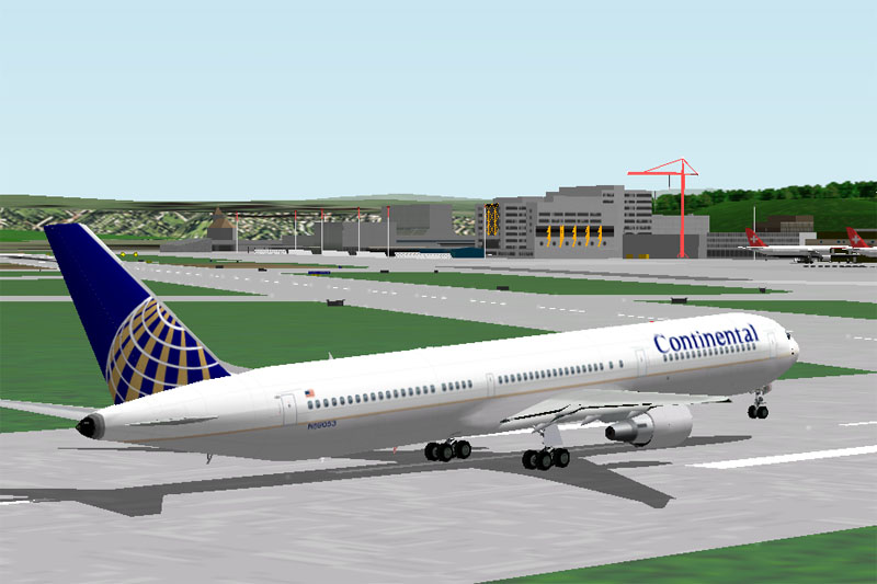 Fs2002 Continental Airlines Boeing 767-400Er — 1