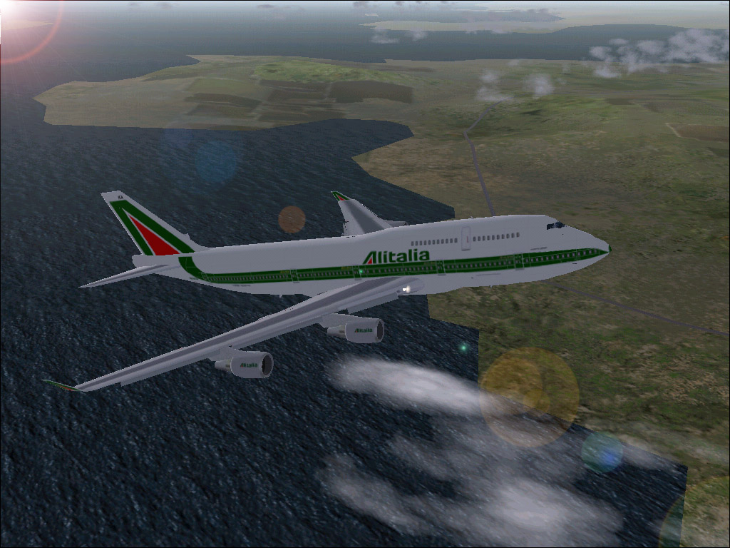 Fs2002 Alitalia Boeing 747-400 — 1