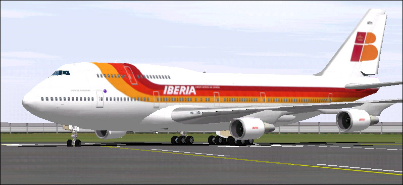 Fs2002 Iberia Boeing 747-341 — 1