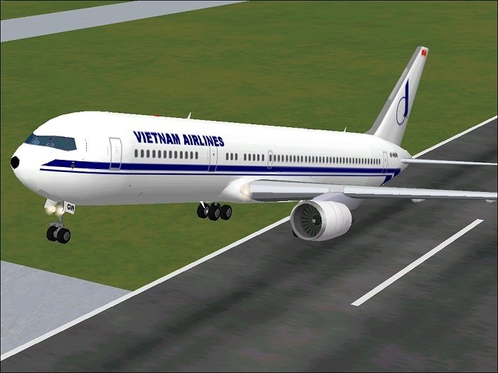Fs2002 Vietnam Airlines Boeing 767-300 — 1