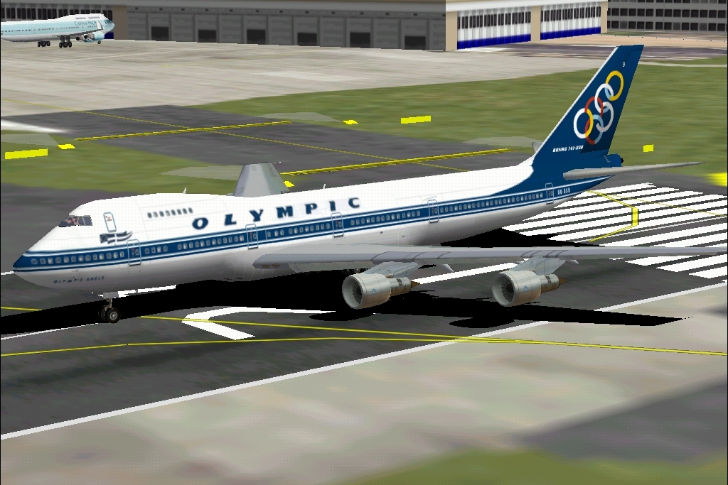 Fs2002 Olympic Airways Boeing 747-283 — 1