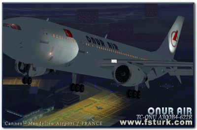 Fs2002 Onur Air Airbus A300B4-622R — 1