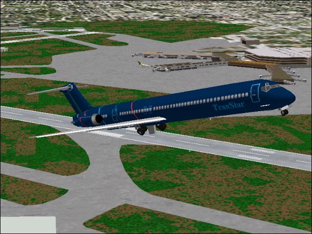 Flightsim Fs2004/Fs98/Fs2002 Transtar Mcdonnell Douglas Md-83 — 1
