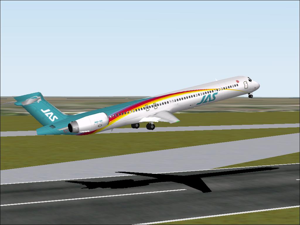 Fs2002 Japan Air System Mcdonnell Douglas Md-90 — 1