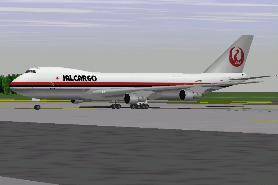 Flightsim Fs2004/Fs98 Japan Air Cargo Boeing 747-246F