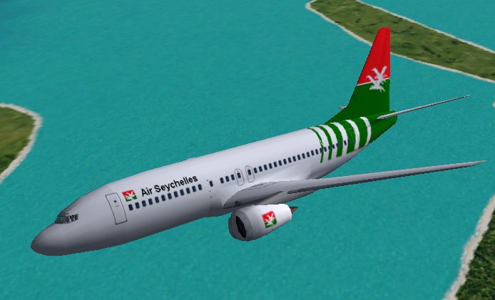 Fs2002/Cfs2 Air Seychelles Boeing 737-200