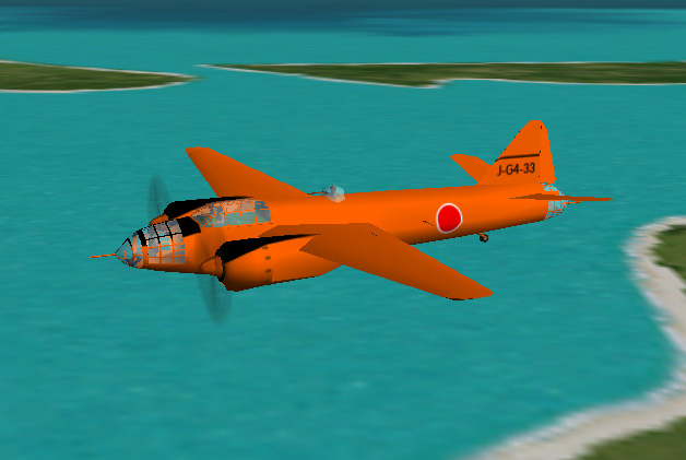 Cfs2 Japanese Mitsubishi G4M2 Betty 3 Version