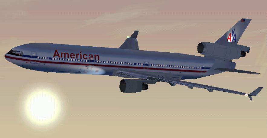Fs2002 American Airlines Mcdonnell Douglas Md-11 — 1