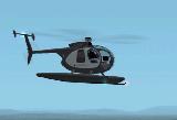 A Version Of Bjorn Buchners Hughes 500-D Repainted In House Colors Of Silver Fern Helicopt — 1