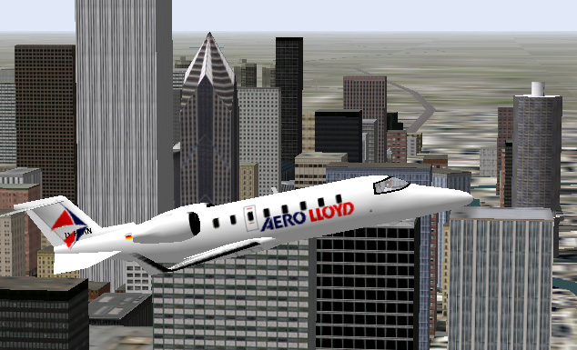 Fs2002 Aero Lloyd Learjet 45