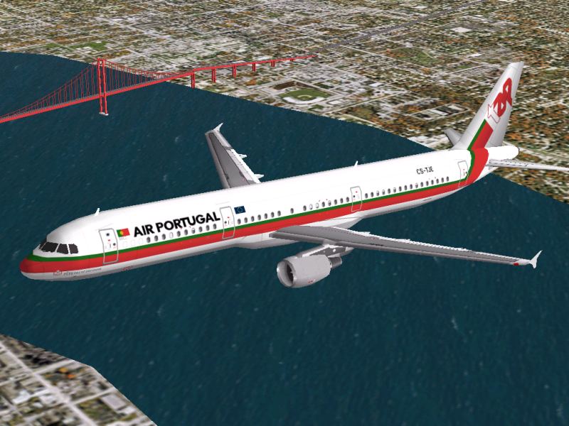 Flightsim Fs2004/Fs98/Fs2002 Tap Air Portugal Airbus A321-200 — 1