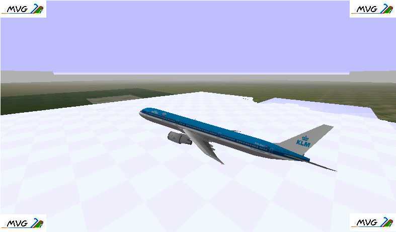Flightsim Fs2004/Fs98/Fs2002 Klm Boeing Boeing 767-400 — 1