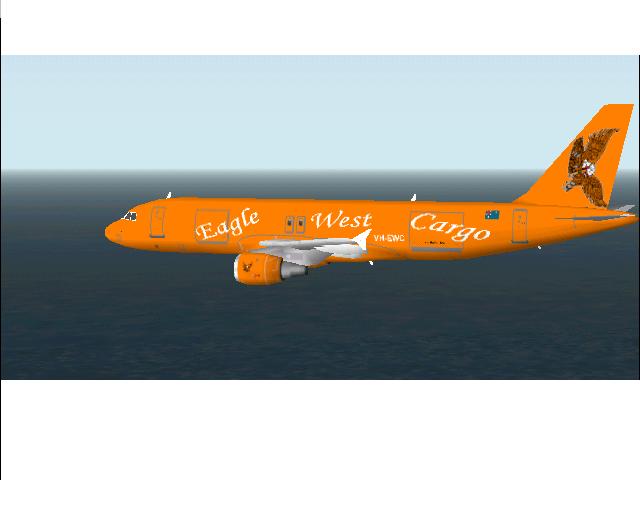Fs2002 Eagle West Cargo A320-200F — 1
