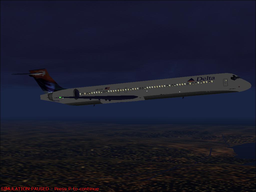 Fs2002 Delta Airlines Md-90-30 — 1