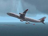Airbus A340-300 In Dragonair Livery; With 32-Bit Textures