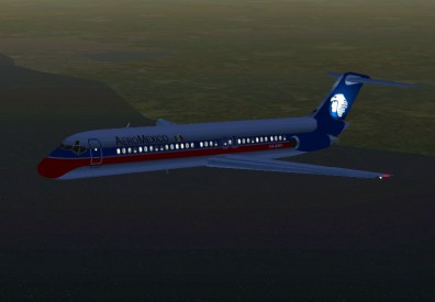 Fs2002 Aeromexico Douglas Dc-9-32