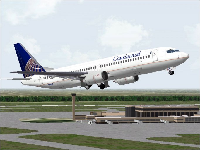Fs2002 Continental Airlines Boeing 737-800 (Update) — 1