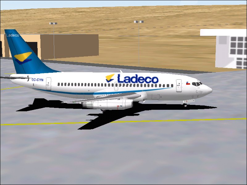 Fs2002 Ladeco Boeing 737-2M8 Adv