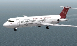 Fs2002 British World Airlines Bac 1-11 509Ew — 1