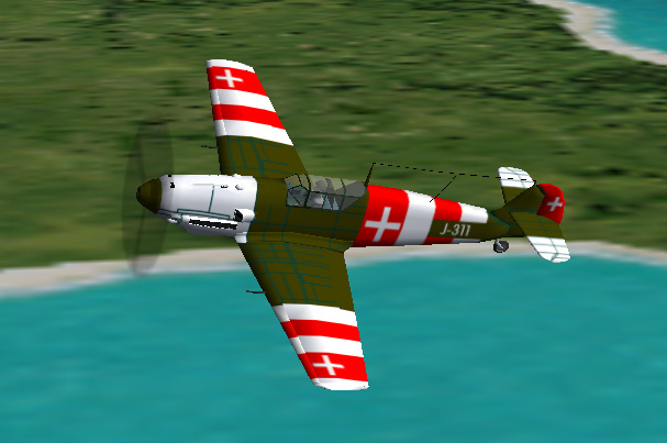 Cfs2 Swiss Air Force Messerchmitt Bf-109 E — 1