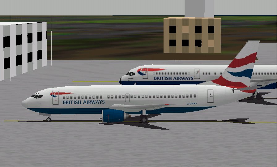 Flightsim Fs2004/Fs98 British Airways Boeing 737-300 — 1
