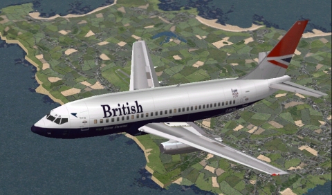 Fs2002 British Airways Boeing 737-236 (Experimental Livery) V3A — 1