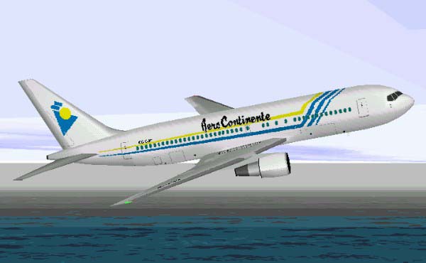 Flightsim Fs2004/Fs98 Aero Continente Boeing 767-200Er