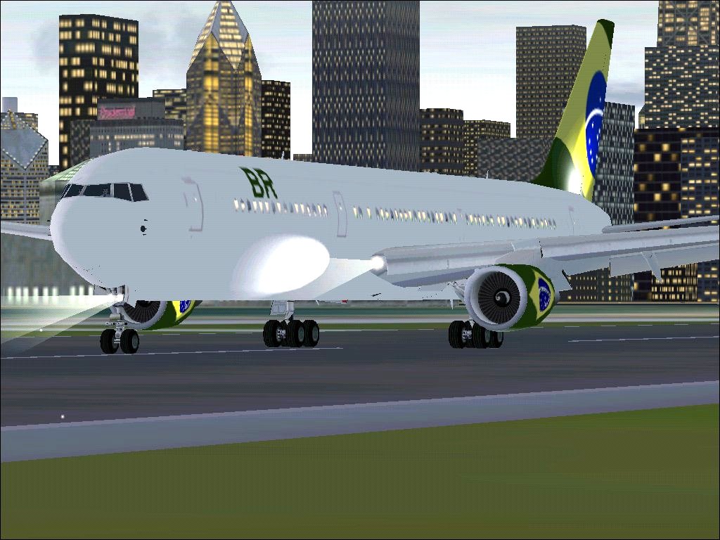 Fs2002 Br Brasilian Virtual Airline Boeing 767-400Er — 1
