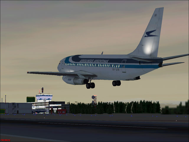 Fs2002 Aerolineas Argentinas Boeing 737-200, Registration Lv-Liv, "Ciudad De Ushuaia"