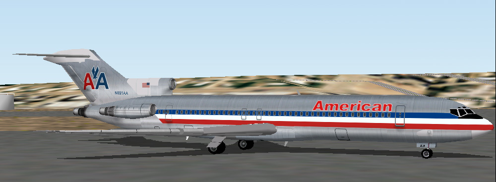Fs2002 American Airlines Boeing 727-200Adv — 1