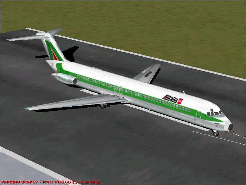 Fs2002 Alitalia Mcdonnell Douglas Dc-9-51 — 1