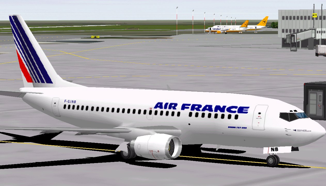 Fs2002 Air France Boeing 737-500 — 1