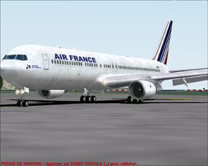 Fs2002 Air France Boeing 767-300 — 1