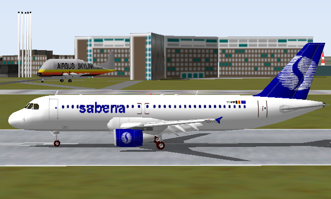 Fs2002 Sabena Airbus A320-200 — 1