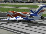 Braniff Boeing 727-291 N708Bn For Fs2002 What Do You Get When A Famous Painter Takes A Boe — 1
