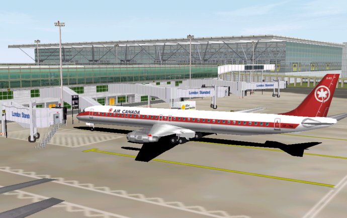 Flightsim Fs2004/Fs98/Fs2002 Air Canada Douglas Dc-8-61 — 1