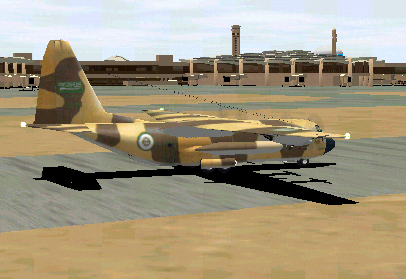 Fs2002 Royal Saudi Air Force Lockheed C-130H Hercules — 1