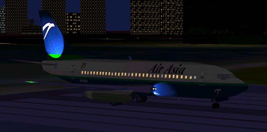 Fs2002 Air Asia Boeing 737-236Adv — 1