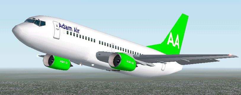 Fs2002 Adam Airways Boeing 737-700 — 1