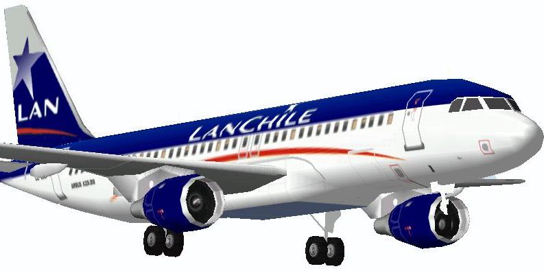 Fs2002 Lan Chile Airbus A320-200 — 1