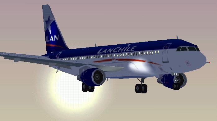 Fs2002 Lan Chile Airbus A320-200