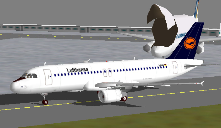Fs2002 Lufthansa Airbus A320-200