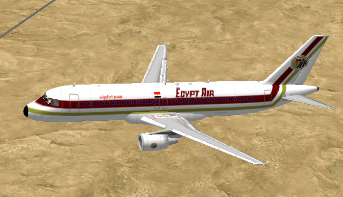 Fs2002 Egypt Air Airbus A320-211 In The Old Livery & The A321-212 In The New Livery — 1