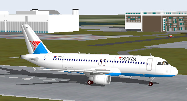 Fs2002 Croatia Airlines Airbus A320 V1.0 — 1