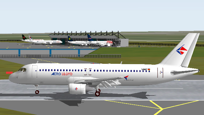 Fs2002 Aero Lloyd Airbus A320 — 1