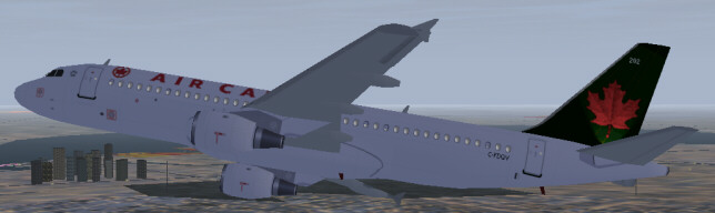 Fs2002 Air Canada Airbus A320-211 — 1