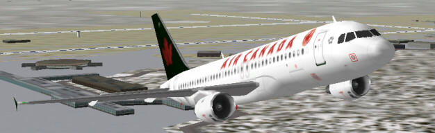 Flightsim Fs2004/Fs98/Fs2002 Air Canada Airbus A320-211 — 1