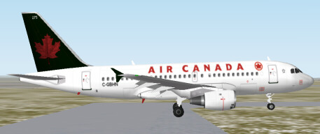 Flightsim Fs2004/Fs98/Fs2002 Air Canada Airbus A319-114 — 1