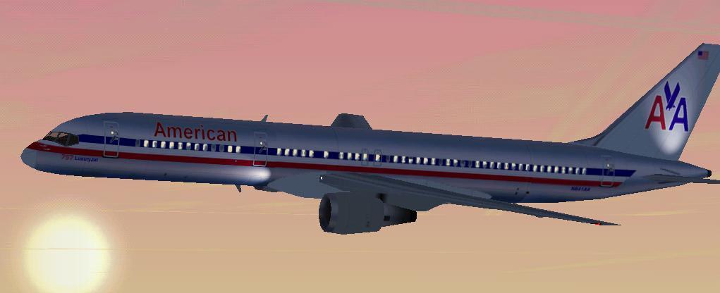 Fs2002 American Airlines Boeing 757-200 — 1